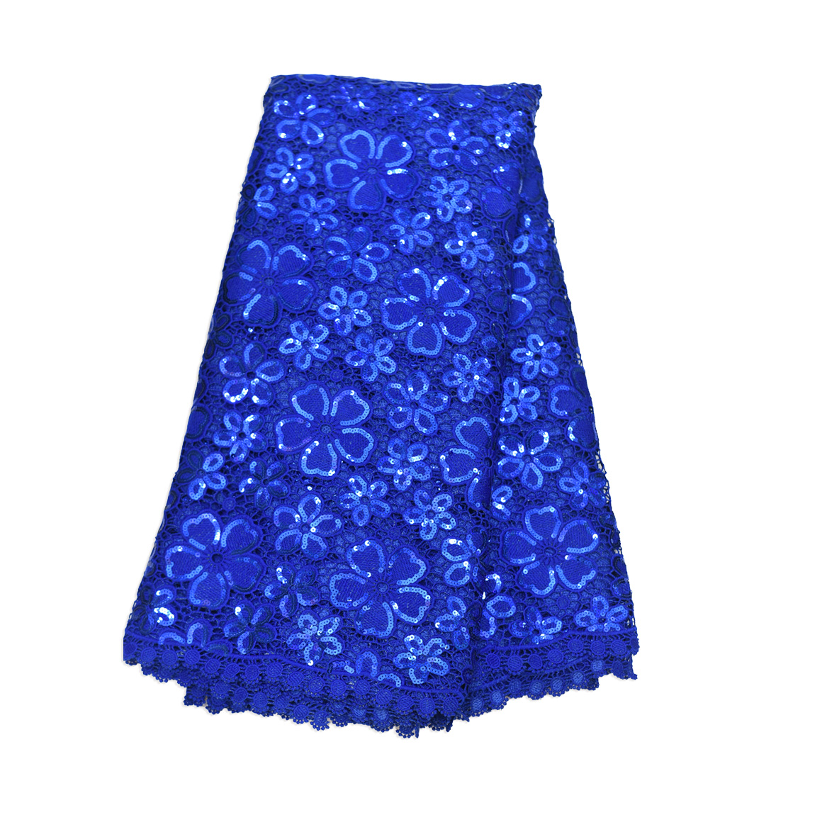 decimal flower cord blue aso ebi fabrics picture